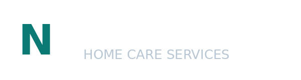 Nissy Home Care Services logo (white)